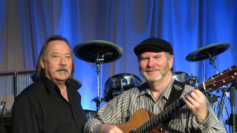 Photo of Greg Mitchell and Ron Hackett